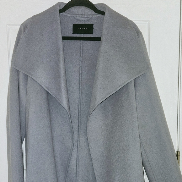 Tahari Ella Double Face Wool Coat, XL, BNWOT - Picture 4 of 11